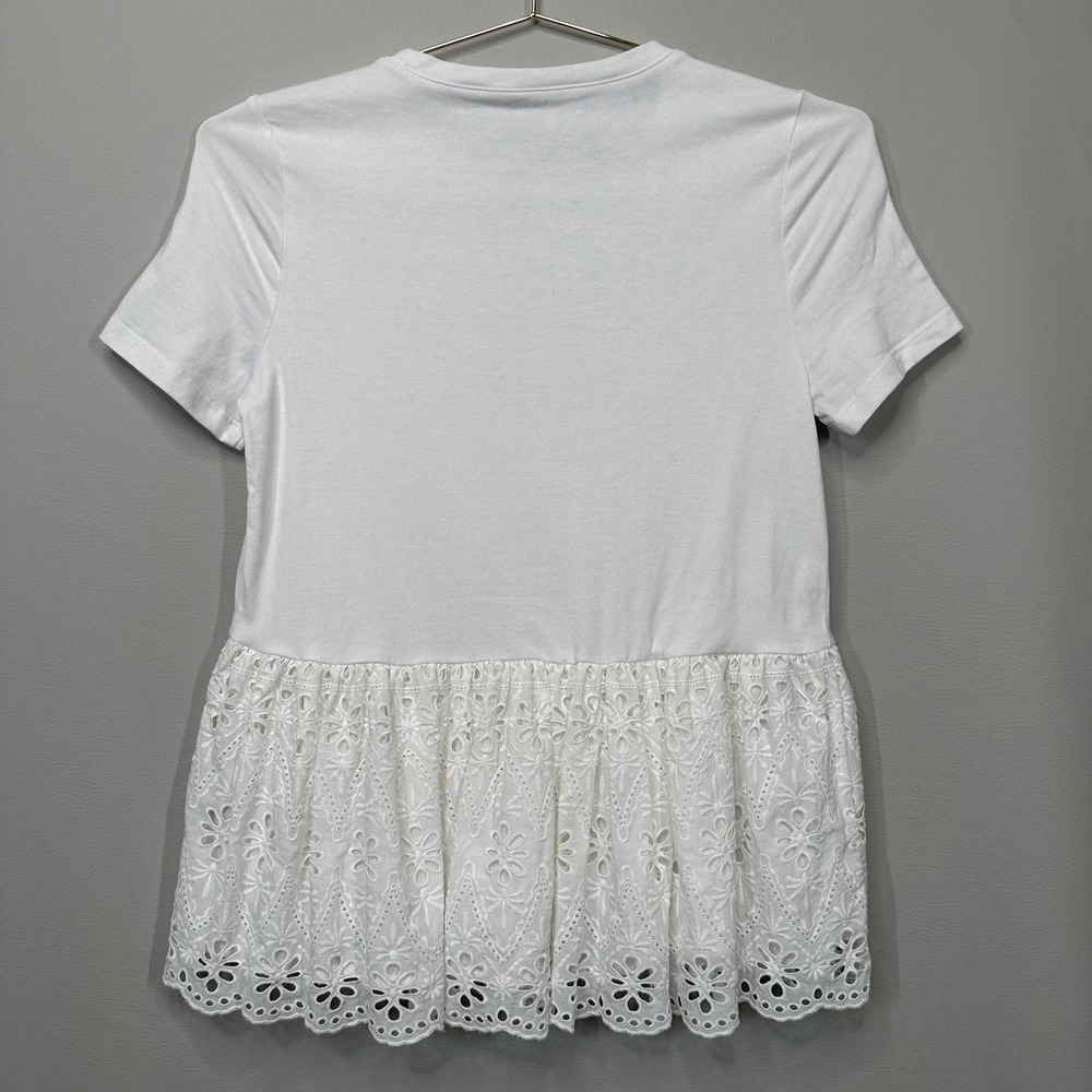 Kate Spade Broome Street White Tee, Size XS - Picture 2 of 4